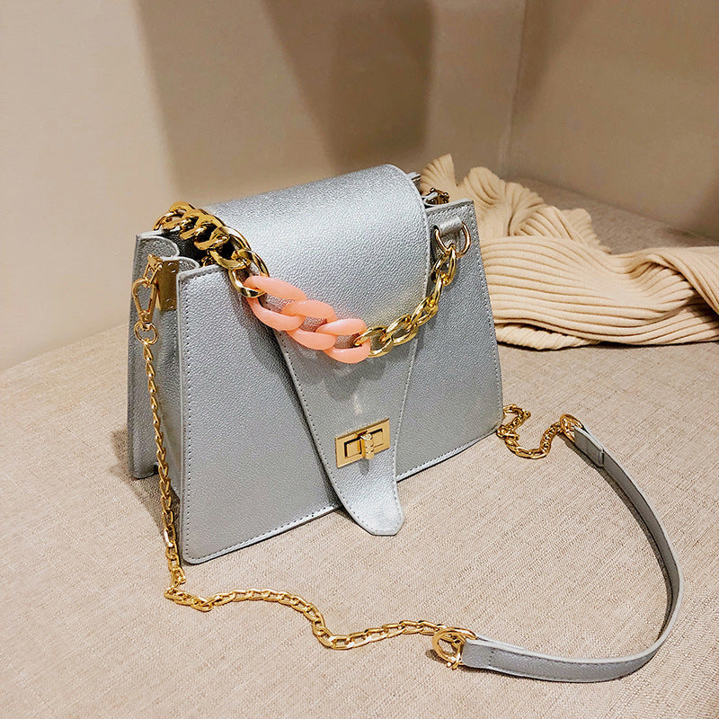 One Shoulder Messenger Chain Bag Lady Messenger Bag