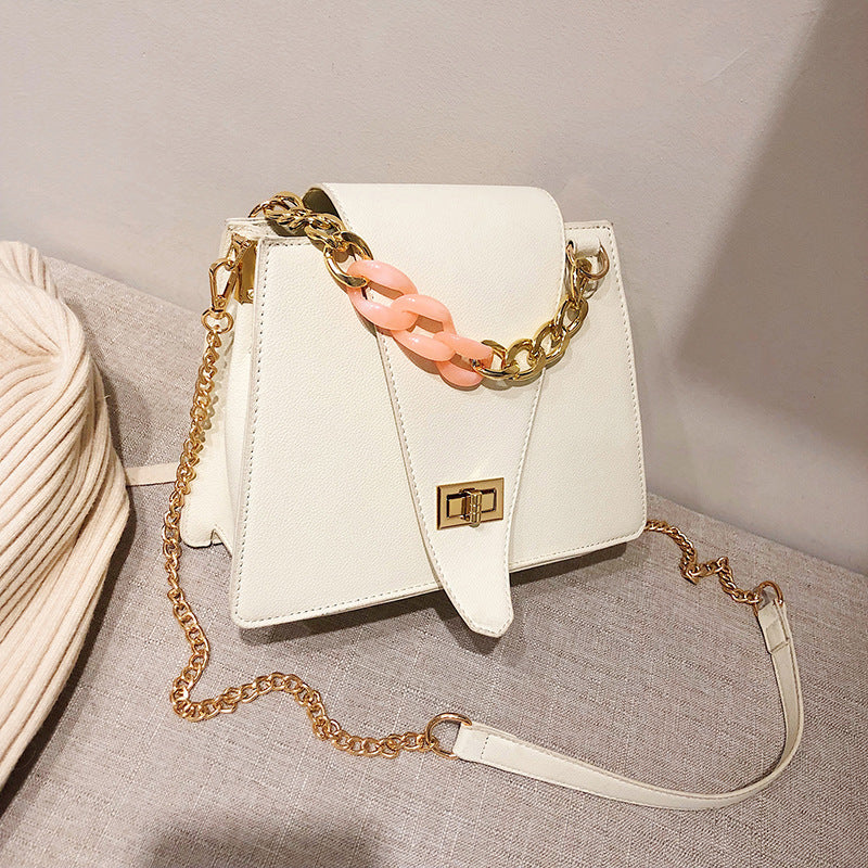 One Shoulder Messenger Chain Bag Lady Messenger Bag