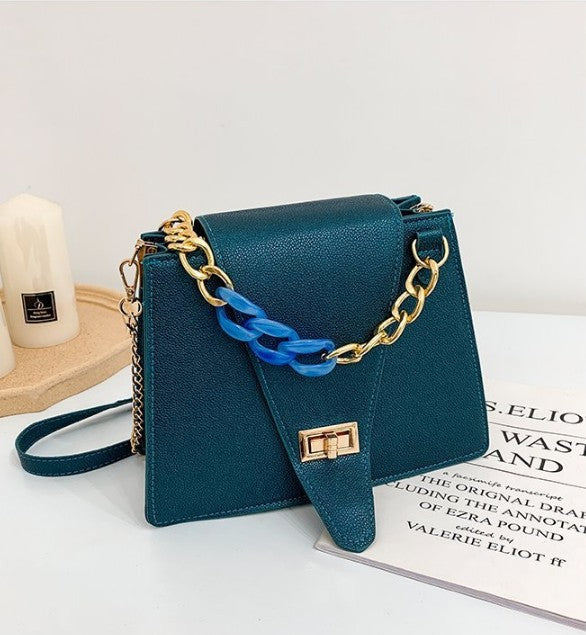 One Shoulder Messenger Chain Bag Lady Messenger Bag